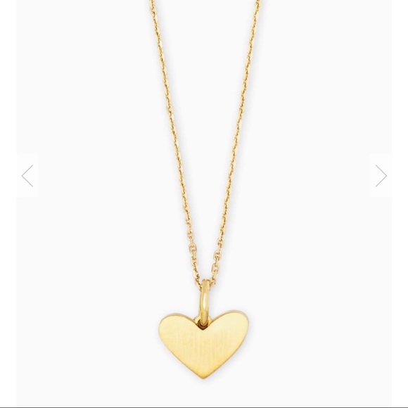 [SOLD] Ari Heart Necklace 18k Gold Vermeil - Picture 6 of 6